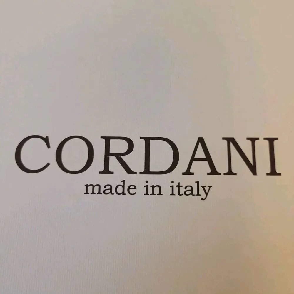 Cordani Empty White Storage Shoes Box With Tissue Product Tag 2 Shoe Insert